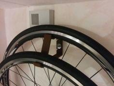 Bicycle Wheel Wall Support 3D Printer Model