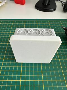 Abzweigdosen Deckel Junction Box Lid 3D Printer Model