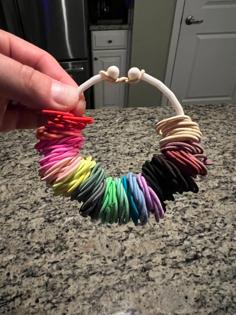 Hair Tie Holder 3D Printer Model