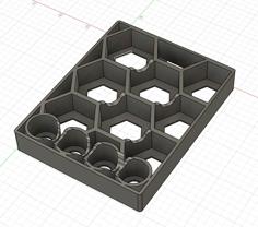 Neuroshima Hex Tuck Box Organizer 3D Printer Model