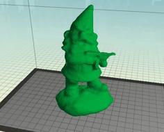 Angry Armed Gnome Scan Test 3D Printer Model