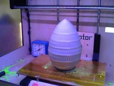 TwEaster Egg 3D Printer Model