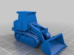 1-100 Scale CAT 953D Track Loader 3D Printer Model