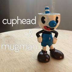 Cuphead And Mugman! 3D Printer Model