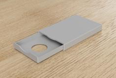 Slide Business Card Case 3D Printer Model