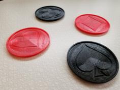 Customizable Stackable Coasters 3D Printer Model