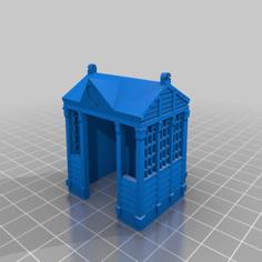 Tram Stop In H0 / HO 3D Printer Model