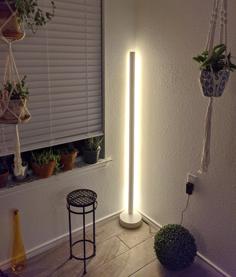 Floor Lamp – Ambient Lighting 3D Printer Model