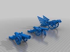 Great Cannons – Aos – Empire – Warmachine 3D Printer Model