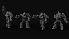 American Mecha – Bushman/Bushmaster Mech 3D Printer Model