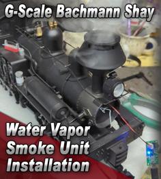 G Scale Bachmann Shay Ultrasonic Mister Mod 3D Printer Model