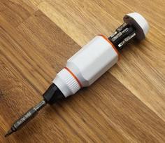 Screwdriver Tool, With Built In Storage 3D Printer Model