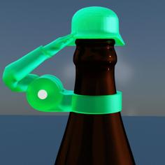 Bierflaschenhelm 3D Printer Model