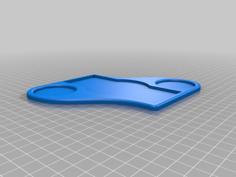 Coffee Napkin Holder Base Or Combined 3D Printer Model