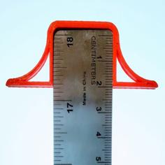 T-Square Cap For Ruler 3D Printer Model