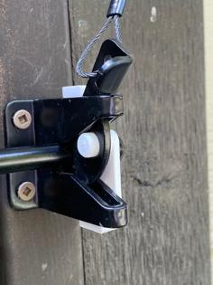 Gate Latch Lock 3D Printer Model