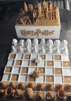 Harry Potter Chess 3D Printer Model