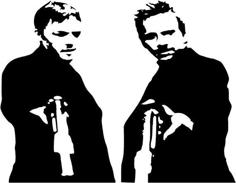 Boondock Saints Wall Art 3D Printer Model