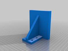 Speaker Wall Mount For 110mm X 90mm Speakers 3D Printer Model