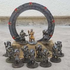 Stargate Jaffa And System Lord 3D Printer Model