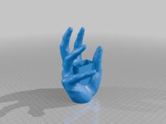 Remote Stand Hand 3D Printer Model