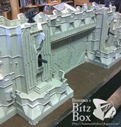 Gothic Fortress Walls – Massive Terrain Dump – Exploded Parts On Fbx And 3mf Zips 3D Printer Model