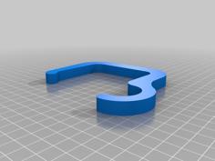 Purse Hook 3D Printer Model