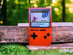 Pokemon Articuno Encounter Scene From Pokemon Yellow (Gameboy Frame) 3D Printer Model