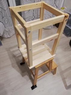 IKEA Learning Tower Foots (Stool Tower) 3D Printer Model