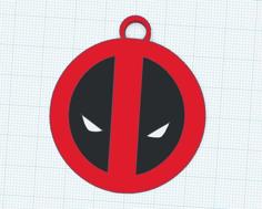 Deadpool Necklace 3D Printer Model