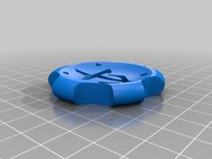 Doom Slayer Maker Coin 3D Printer Model