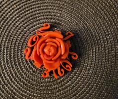 Valentine’s Rose 3D Printer Model