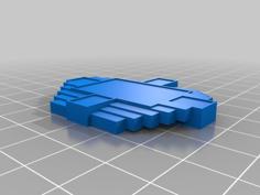 Metropolis Brooch 3D Printer Model