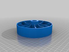 Garden Cart Wheel 3D Printer Model