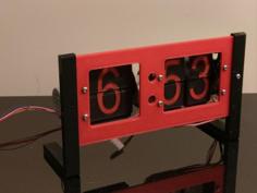 Split Flap Clock 3D Printer Model