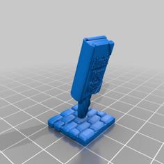 Flying Book Miniature (Spiritual Weapon) 3D Printer Model