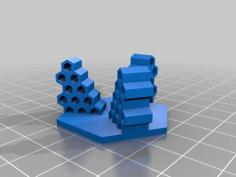 Hive Marble Holder 3D Printer Model