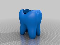 Flashing Tooth 3D Printer Model