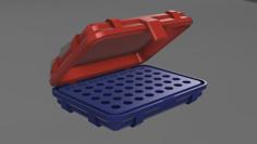 MK8 & E3D Nozzle Parametric Holder Box 3D Printer Model