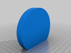 Round Shelf (floating/not Floating) 3D Printer Model