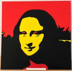 Mona Lisa Bambu Lab Popart 3D Printer Model