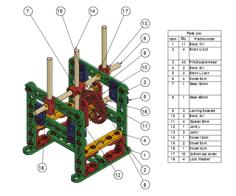 Modular Toys. Automata 3D Printer Model