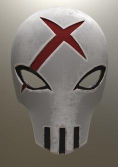 Red X Mask Teen Titans 3D Printer Model