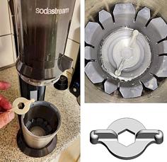 Sodastream Remove Bottle Holder 3D Printer Model