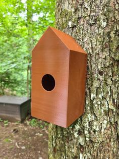 Basic A-Frame Birdhouse 3D Printer Model