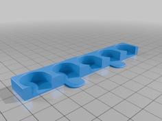 Clipper Holder With Feet 3D Printer Model