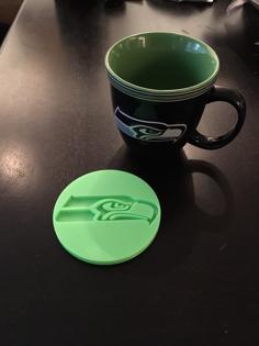 Seahawks Coaster 3D Printer Model