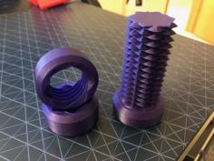 Two Way Screw 3D Printer Model