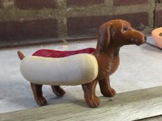 Hot Dog 3D Printer Model