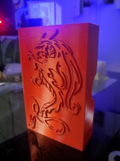 Dragon Card Box 3D Printer Model